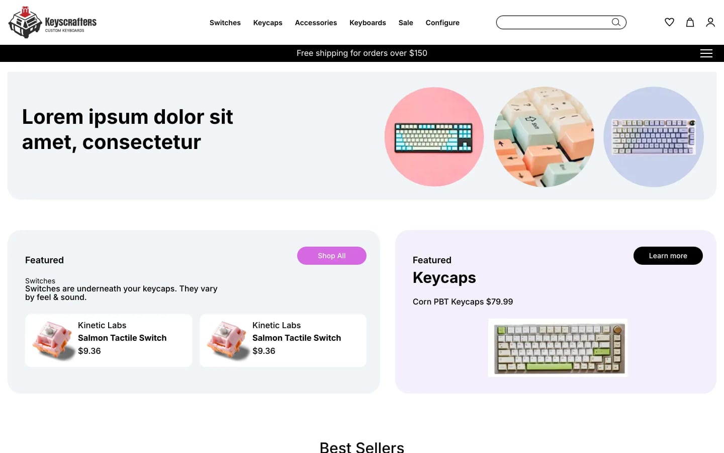 Keyboards Studio — custom keyboard catalog